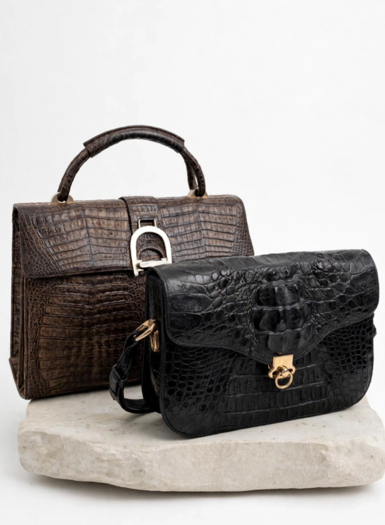 Krokodilledertaschen